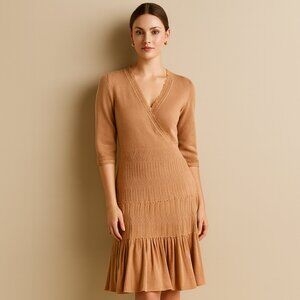 BCBGMaxAzria Silk Blend “Katherine” Sweater Dress – XS